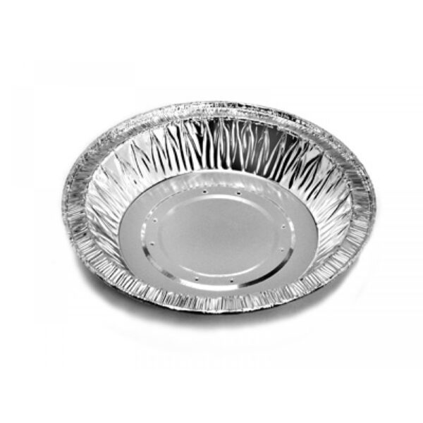 Foil Container Round 21212P8 - Pie/Tart Small Perforated 94ml