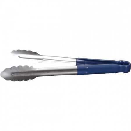 Vogue Colour Coded Blue Serving Tongs
