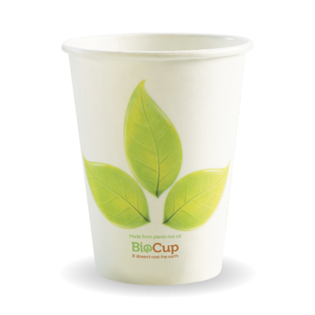 390ml / 12oz (90mm) Leaf Single Wall BioCup