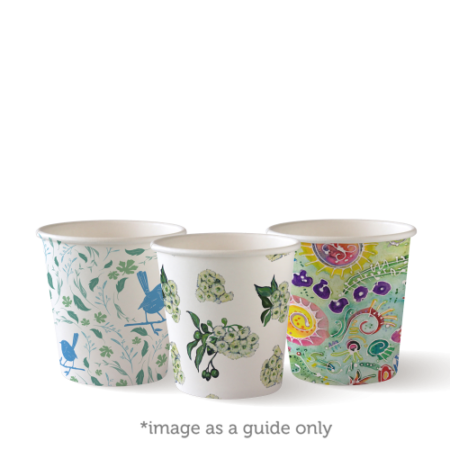 120ml / 4oz Art Series Single Wall BioCup