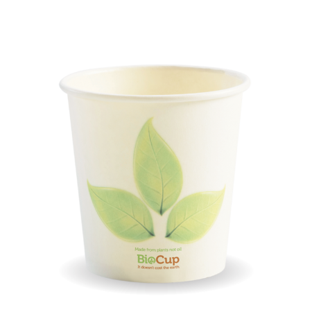 120ml / 4oz Leaf Single Wall BioCup