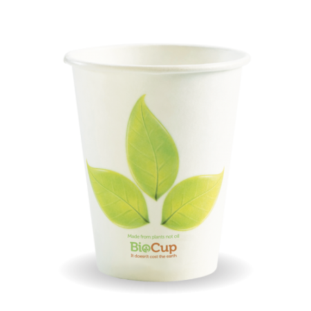 280ml / 8oz (80mm) Leaf Single Wall BioCup