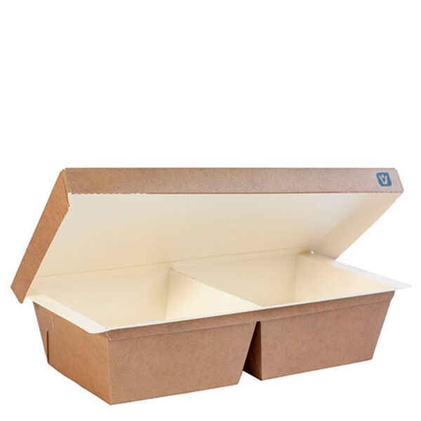 NeverLeak Dual Compartment Food Containers / 165
