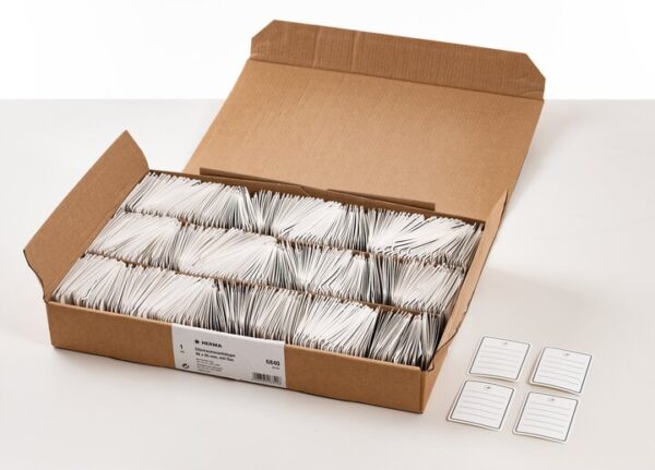 Merchandise tags 48x65 mm with eyelet 1000 pcs. - Image 2