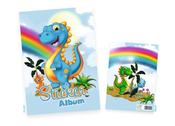 Sticker album Dinos A5 (16 pages blank) - Image 2
