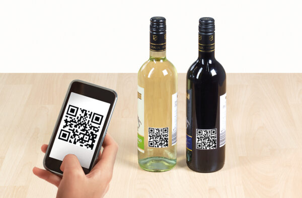 QR Code Labels A4, 40 x 40mm, White, Opaque, Permanent Adhesion - Image 3
