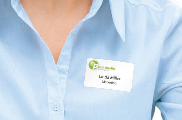 Name/Textile Labels, Removable A4, 80 x 50mm, Separable White made of Acetate Silk, Printable - Image 3