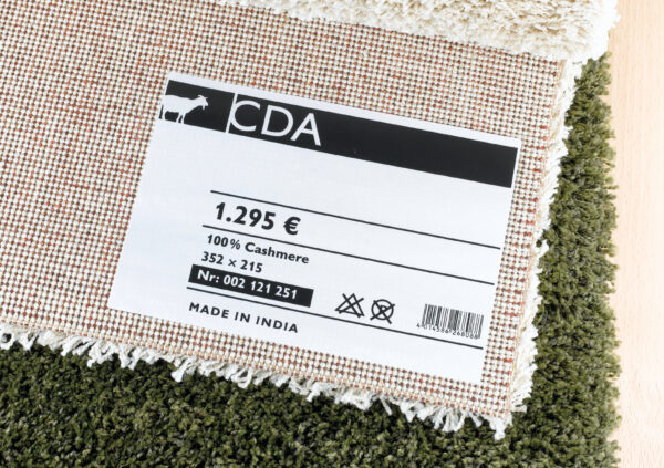 Textile Labels, Removable A4, 199.6 x 143.5mm, White made of Acetate Silk, Printable - Image 5