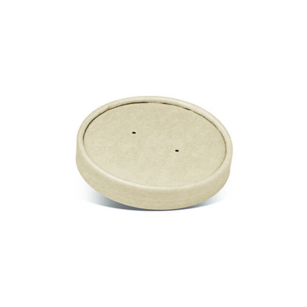 PLA coated bamboo paper lid/fit BBAP8/12, 1000pc/ctn