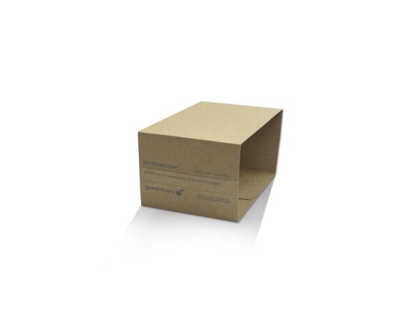 #Brown Catering Tray Sleeve Small,H:80mm 50pc/PK