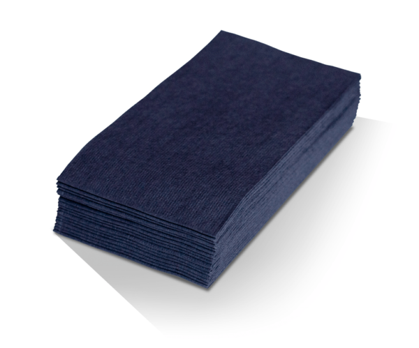Black 2ply Dinner Napkin -1/8 GT fold