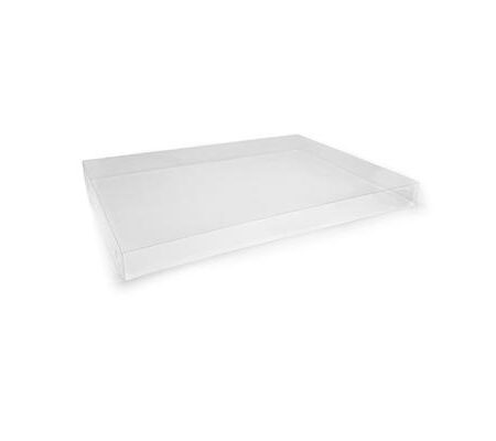 #Clear RPET Catering Tray Lid Medium(pack) 50pc
