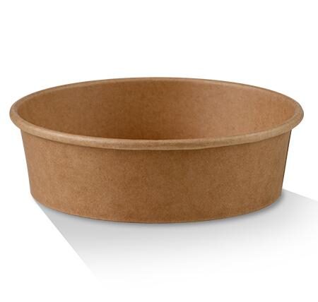 PLA Coated Kraft Salad Bowl 16oz 300pc/ctn