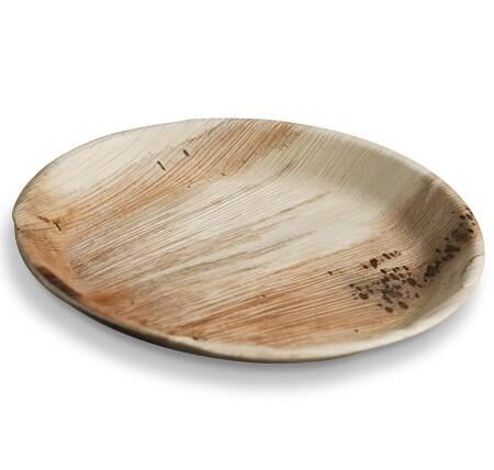 Palm round Plate 25cm/10'' 100pc/ctn