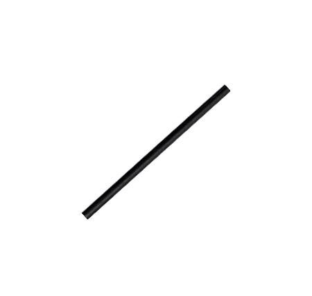 Paper Straw Cocktail - All Black 2500pc/ctn