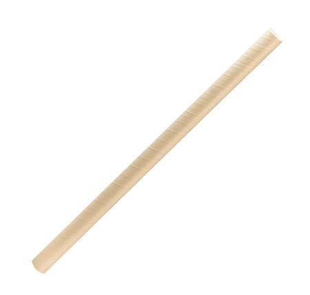 paper straw jumbo- plain brown kraft 2500pc/ctn