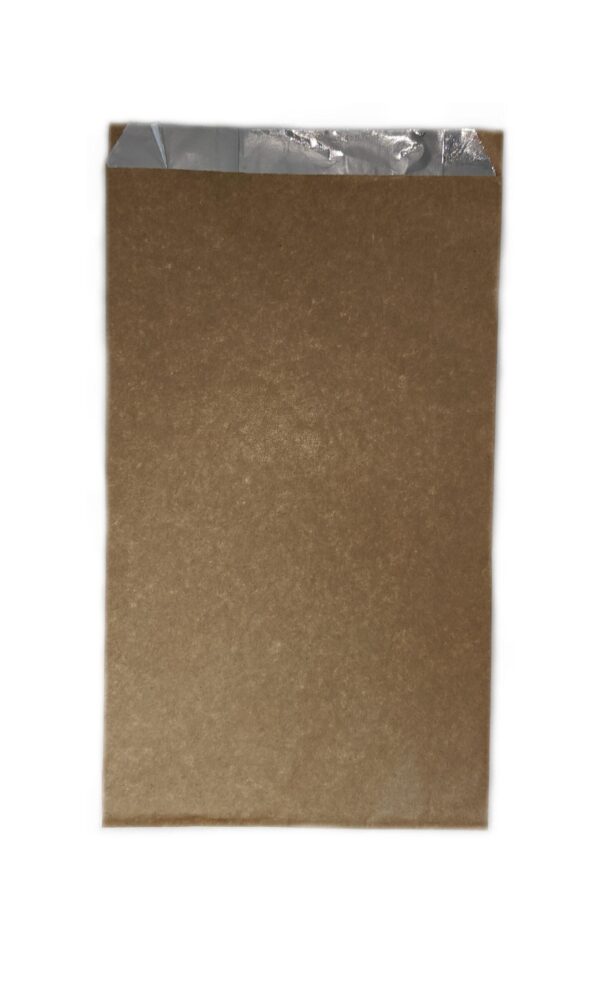 Plain brown X-Large Foil Chicken Bag 250pc/pk