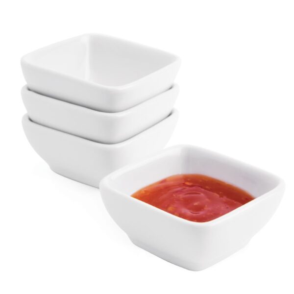 Olympia Miniature Rounded Square White - 60x60mm 2 1/2x2 1/2" (Box 12) - Image 3