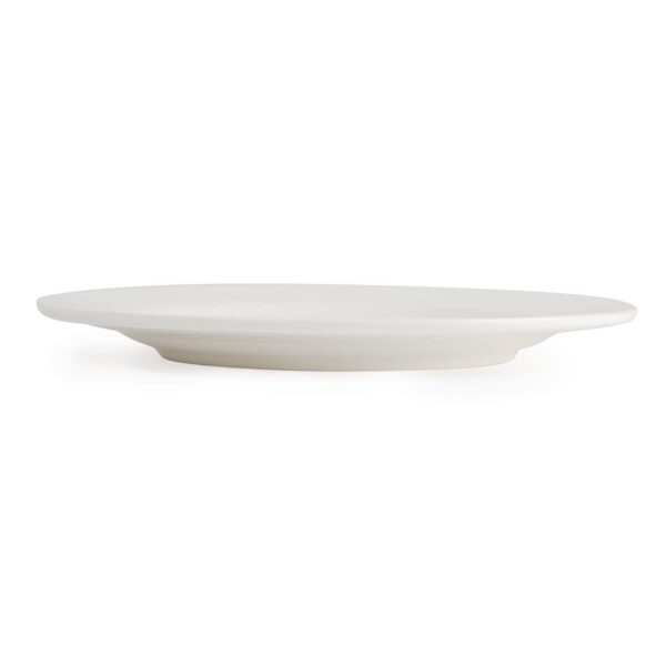 Olympia Lumina Wide Rimmed Round Plate - 200mm 7 3/4'' (Box 6) - Image 3