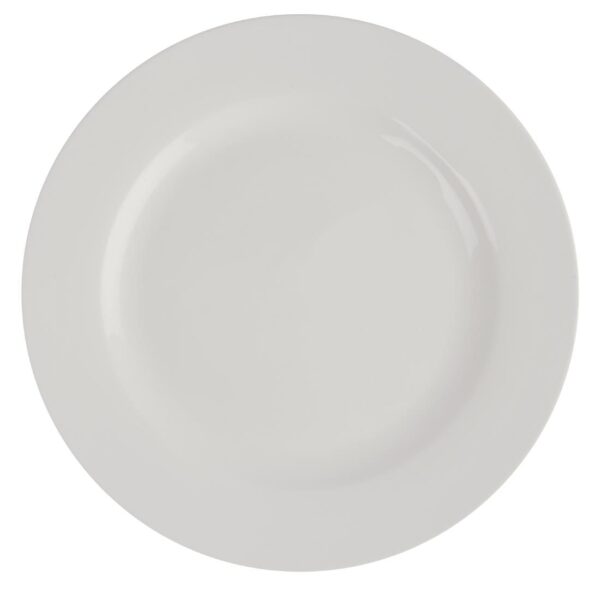 Olympia Lumina Wide Rimmed Round Plate - 200mm 7 3/4'' (Box 6) - Image 2