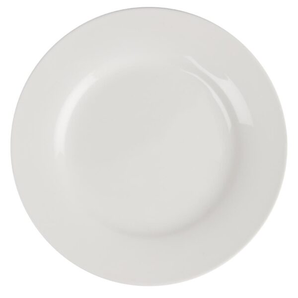 Olympia Lumina Wide Rimmed Round Plate - 152mm 6'' (Box 6) - Image 2