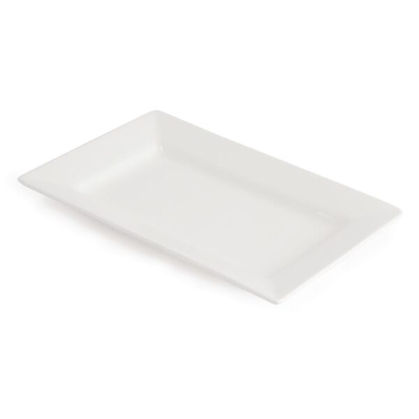 Olympia Lumina Wide Rim Rectangular Plate - 315x175mm 12 1/4x6 3/4" (Box 2) - Image 4