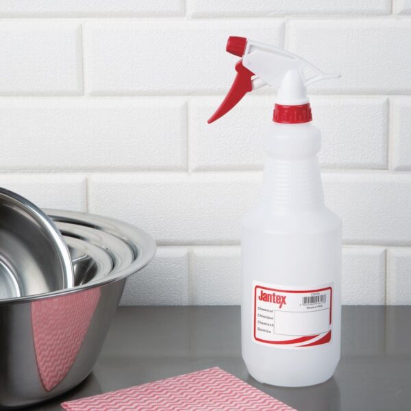 Jantex Spray Bottles Red - 750ml - Image 4