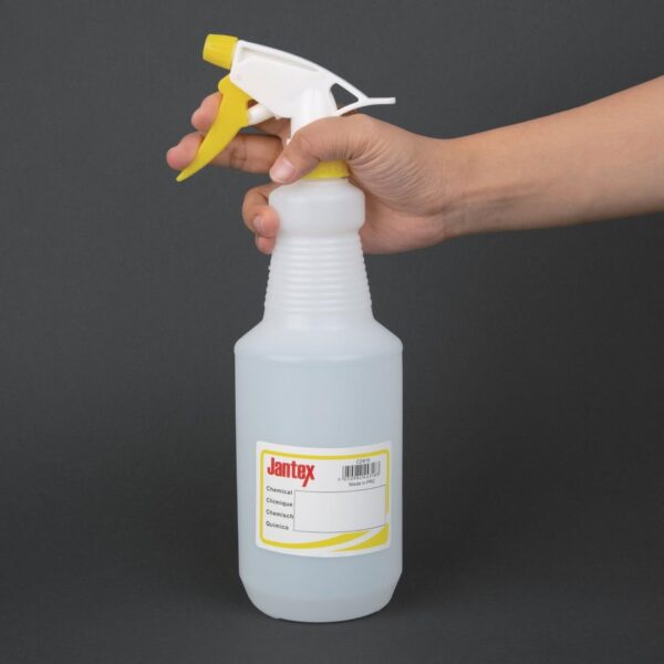 Jantex Spray Bottles Yellow - 750ml - Image 3