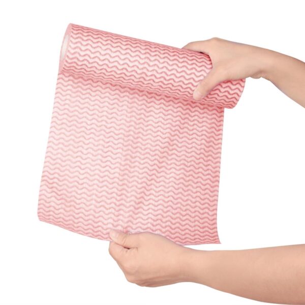 Jantex Non Woven Cloths Red (Roll 100) - Image 3