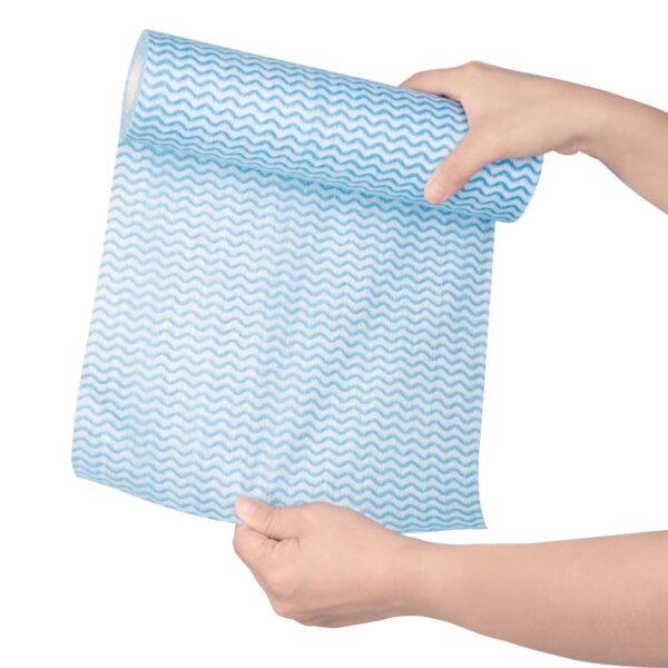 Jantex Non Woven Cloths Blue (Roll 100) - Image 3