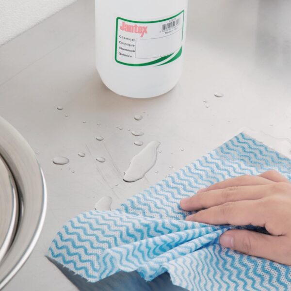 Jantex Non Woven Cloths Blue (Roll 100) - Image 5