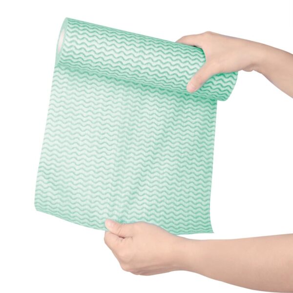 Jantex Non Woven Cloths Green (Roll 100) - Image 3