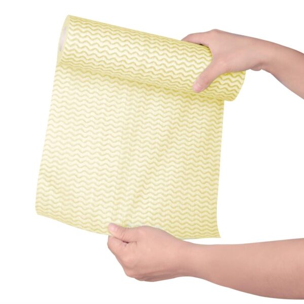 Jantex Non Woven Cloths Yellow (Roll 100) - Image 3