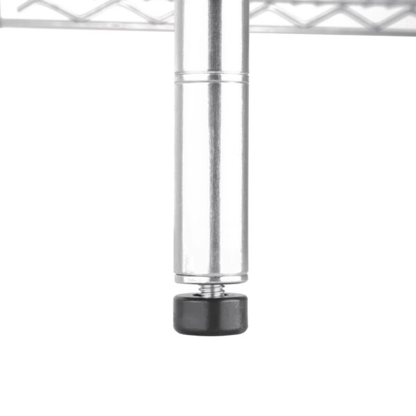Vogue Flat Pack 4 Shelf Unit St/St - 610x1830mm - Image 6