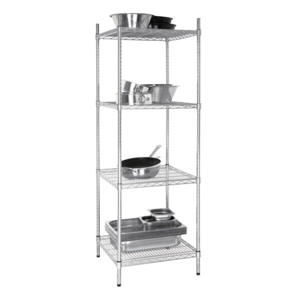 Vogue Tower Display Unit 4 Shelves - 1830x610x610mm 72x24x24" - Image 2