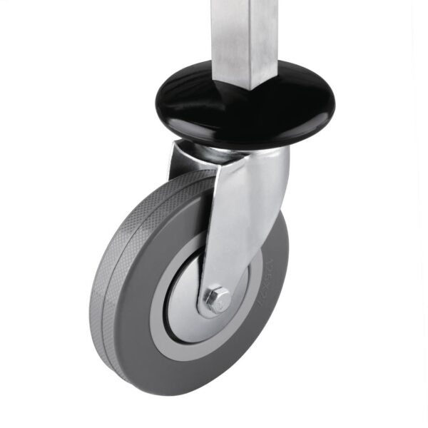 Vogue Gastronorm 2/1 Racking Trolley (15 Level) - Image 7