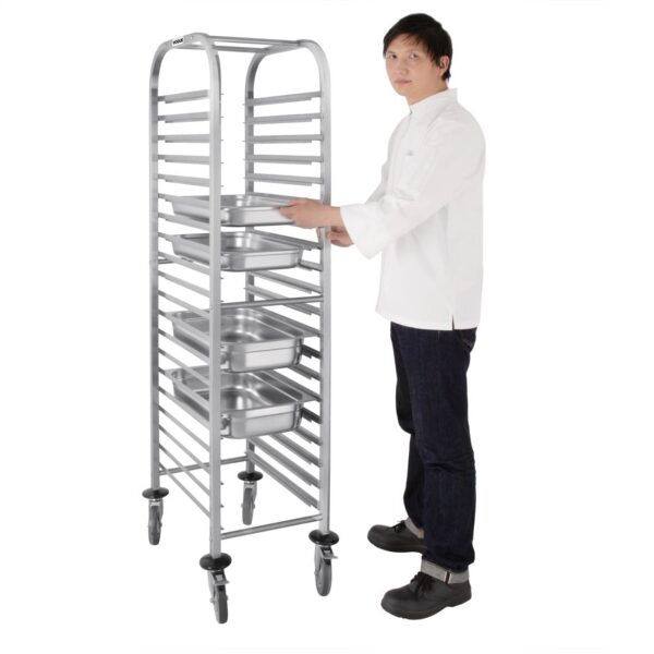 Vogue GN 1/1 Racking Trolley - Image 3