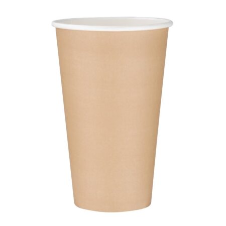 Fiesta Recyclable Hot Cup Single Wall Kraft 16oz (Box 1000)