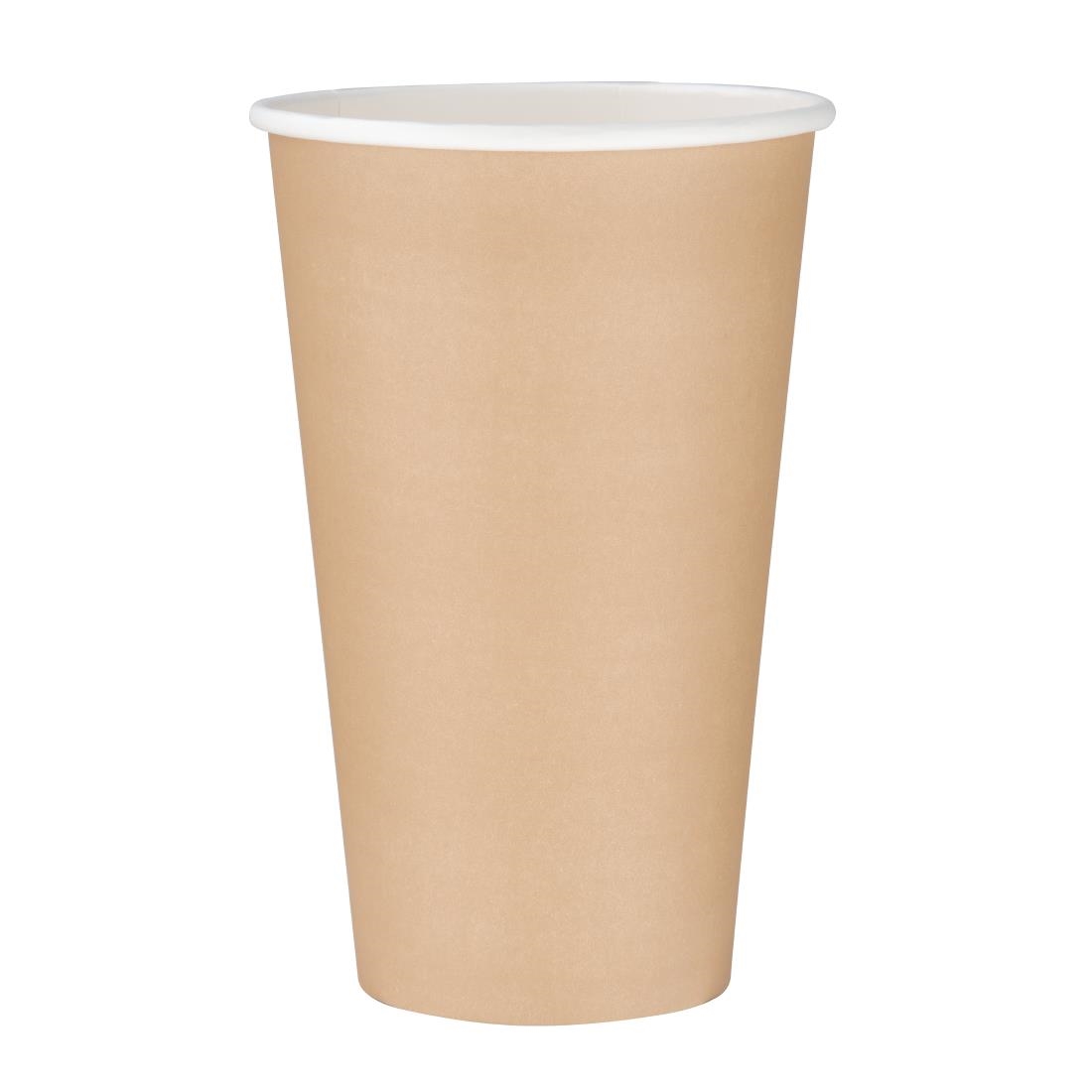 Fiesta Recyclable Hot Cup Single Wall Kraft 16oz (Sleeve 50)