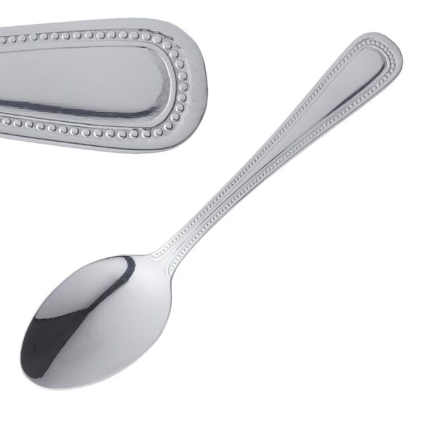 Olympia Bead Teaspoon St/St (Box 12)