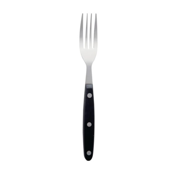Steak Forks Black - 200mm (Box 12) - Image 2