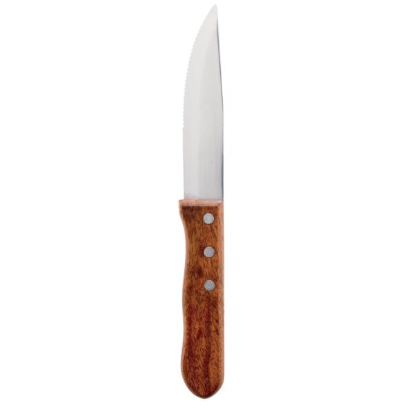 Jumbo Steak Knife Rosewood 4.5"(Box 12) - Image 2