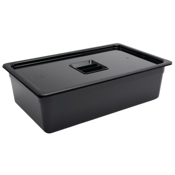 Vogue Black Polycarbonate - GN 1/1 150mm - Image 3