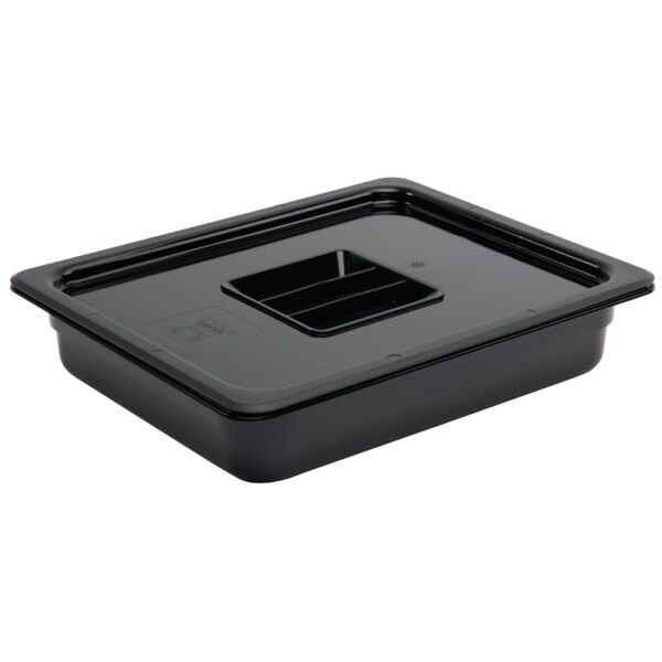 Vogue Black Polycarbonate - GN 1/2 65mm - Image 3