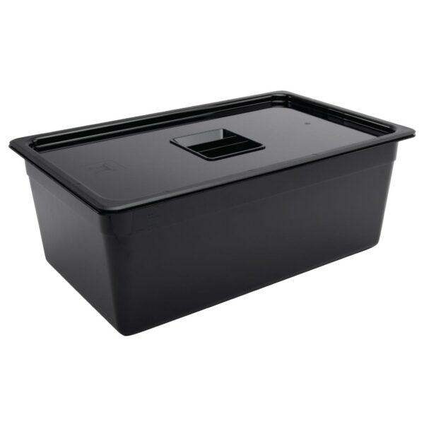 Vogue Black Polycarbonate - GN 1/1 200mm - Image 3