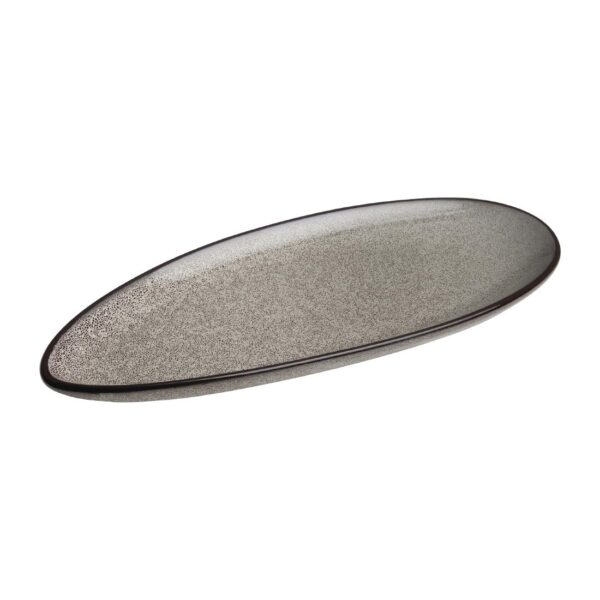 Olympia Mineral Leaf Plate - 305x145 12x5.75" (Box 6) - Image 2