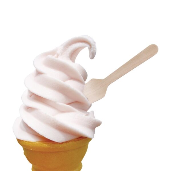 Fiesta Compostable Birch Wooden Ice Cream Scoop - 96mm (Pack 100) - Image 2
