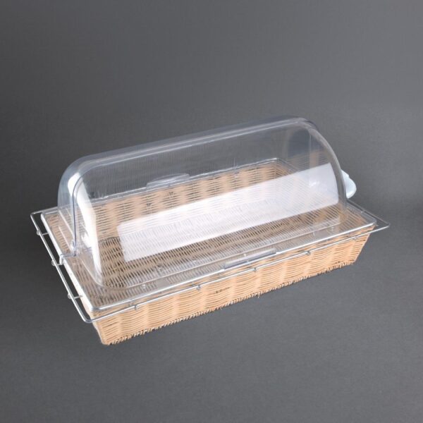 Olympia Polycarbonate Rolltop Cover - GN 1/1 - 535x335x165mm - Image 4