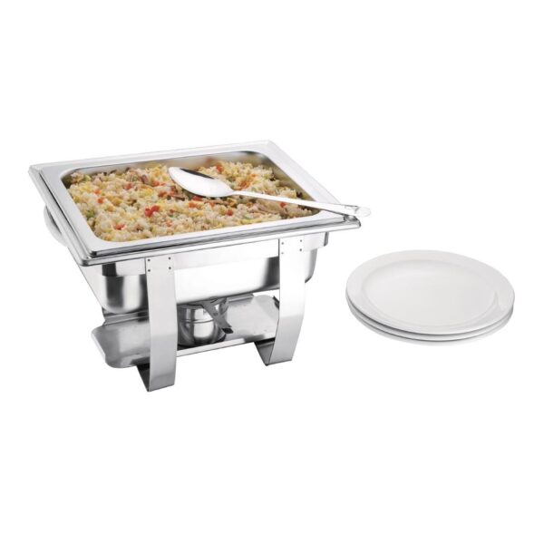 Olympia Milan 1/2 Sized Chafing Dish - 3700ml capacity - Image 3