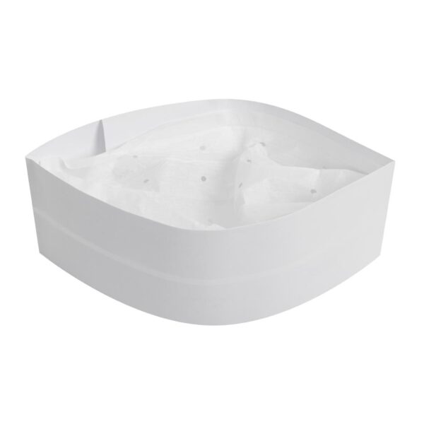 Disposable Forage Chefs Hat White - One Size (Box 100) - Image 5